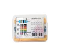 NWPNLXEA 300/600PCS 1/4W Metal Film Resistor Box power resistors Kit : 30Values 10Ohm ~1M Resistance 1% Set of Resistors DIY Electronic (300PCS Kit with Box)