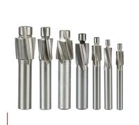 NWPNLXEA 4 Flute Counterbore M3-M16 Slotting Tool Countersink Hole 1Pcs(10.3x17.5x12x8x18x74) NWPNLXEA