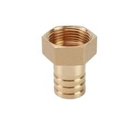 NWPNLXEA Brass Hose Fitting 12mm Barb Tail 1/2" BSP Female Thread Copper Connector Coupler