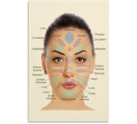NWPNLXEA Eastern Wisdom for the Modern Face A Guide Poster Canvas Wall-Art for a Zen Living Space or Holistic Studio Framed,08x12inch(20x30cm)