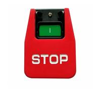 NWPNLXEA Emergency Stop Switch HY56 220V Single Phase 380V Three Phase 20Amp Table Saws Pushbutton Switch for Bench Saw Wood Machine(220V) NWPNLXEA