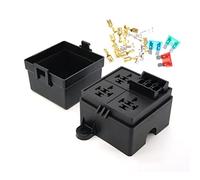 NWPNLXEA Free Combination Auto Car Truck 3 Way Fuse Holder Relay Holder Circuit Standard ATO Blade Fuse Box Block Holder 12V 24V