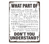 NWPNLXEA I Teach Math What’s Your Superpower Vintage Metal Tin Sign Funny Teacher Gift Classroom Or Office Wall-Art 8 x 12 inch
