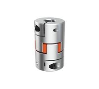 NWPNLXEA LF Two Jaw D20L25 Coupler Aluminium Plum Flexible Shaft Coupling Stepper electronic starter Connector 3D Printer 4/5/6/6.35/8/10mm(6.35X8mm)