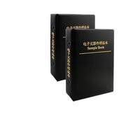 NWPNLXEA Resistor Kit SMD Book 0805 Resistor Assortment Kit 0201 0402 0603 1206 1% FR-07 170 Values 400 Values 0R-10M Smd DIY Sample Book (0805 170valuesX50pcs)