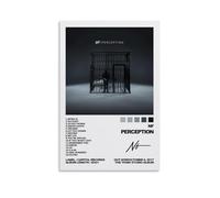 NWQV Nf Poster Rapper Music Album Poster Wall Art Decorative Painting Bedroom Painting Posters 08x12inch(20x30cm) Unframe-style