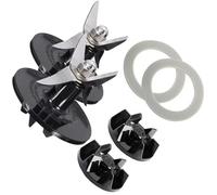 NWQZTS 2 Blender Cutting Assembly with Gasket Replacement, for Cuisinart, for SPB-456-2B and Powerblend Duet BFP-10CH Blender Replacement Blade