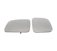 NWQZTS 2Pcs Heated Wing Side Rear Mirror Glass, for VW, for Caddy 2004 2005 2006 2007 2008 2009 2010 2011 Rearview Mirror Replacement