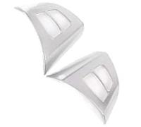 NWQZTS 2pcs Steering Wheel Trim Decorative Replacement Accessory Silver Interior, for BMW, for X5 E70 2008 2009 2010 2011 2012 2013 Steering Wheel Cover Sticker