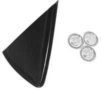 NWQZTS Car Wing Door Side Rearview Mirror Triangle Trim Cover Molding Corner Panel, for VW, for POLO 5 6R GTI, 6R0853273A 6R0853274A 2011-2018 car mirror cover(Polo 6R 2011-2018-L)