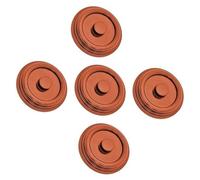 NWQZTS PCV Valve Cover Repair Kit Membrane, for VW, for Golf Skoda Octavia A3 1.9 2.0 TDI, 038103469AH 038103469R 038103469AJ 038103469T pcv Valve Replacement(5 Pcs Membrane)