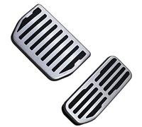 NWQZTS Pedals Cover, for Jaguar, for E-Pace F-Pace XF XE Velar Evoque Discovery Sport Rover, No Drill Car Pedal Parts