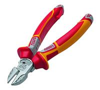 Nws 1343-49-VDE-180-SB Number 1343-49 VDE Side Cutter, Red/Yellow, 180 mm