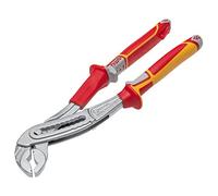 Nws 1651-49-VDE-240-SB N1651-49-VDE-240-SB ClassicPlus Waterpump Pliers, Silver/Red/Yellow
