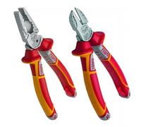 NWS 2 Piece VDE 1000v Wire Side Cutter, Combimax Combination Pliers Set,NW860-3K