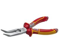 NWS 205mm Tri Bent Long Needle Nose Plier VDE 1000v Electricians Wire Radio