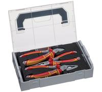 NWS 338-1 VDE Pliers Set 4-Piece Insulated Tested to DIN EN/IEC 60900