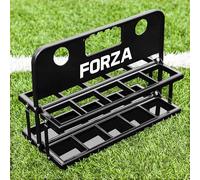 Nws Forza Foldable Water Bottle Carrier - Holds 10 Bottles | Portable Sports Drink Holder with Ergonomic Handle | Durable PVC, Easy-Clean & Compact Storage | Ideal for Teams On-The-Go