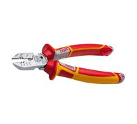 NWS N1351-49 VDE 3 In 1 Electrician's 160mm Multi-Function Side Cutter