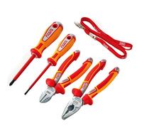 Nws N786 5 Pieces Vde Pliers, Cutters & Screwdriver Set