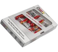 NWS NW782-3K VDE Sidecutter Combination Plier and Long Nose Plier Set of 3 Piece
