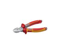 NWS Side Cutters VDE 130 mm for Cutting Wires, Tool Steel, Forged, Oil-Hardened, Item No. 134-49-VDE-130