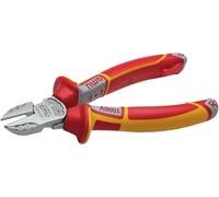 NWS Side Cutters VDE 130 mm for Cutting Wires, Tool Steel, Forged, Oil-Hardened, Item No. 134-49-VDE-130