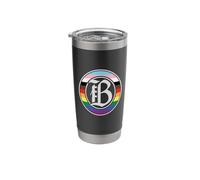 NWSL Bay FC Pride Logo Stainless Steel Insulated Tumbler
