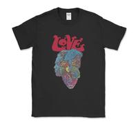 NWT 8799-Love Logo Arthur Lee Forever Changes De Capo T Shirt Size S-2XL Black M