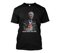 NWT 9799-Charlie Watts Drummer 2021 T Shirt Size XL, 2XL Other Size Call me Black