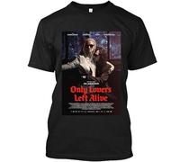 NWT Only Lovers Left Alive Romance Horror Film Poster Graphic T-Shirt Size S-4XL BlackLargeBlackL