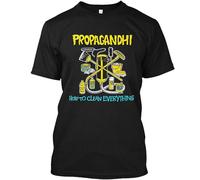 NWT Propagandhi How to Clean Everything T Shirt Size 2XL Other Size Call me BlackX-Large