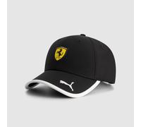 NWT Scuderia Ferrari F1 PUMA Classic Black Baseball Cap ,Adjustable Sports Cap