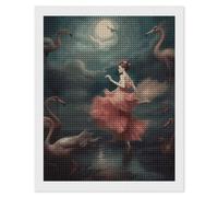 NWTRJ 5D Diamond Painting Kits for Adults Beginner Square 5D DIY Diamond Dots Paintings Full Drill A Night of Miracles and Magic Diamond Painting Gem Art Kits for Home Wall Decor 16"x20"