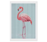 NWTRJ 5D Diamond Painting Kits for Adults Beginner Square 5D DIY Diamond Dots Paintings Full Drill Flamingo Diamond Painting Gem Art Kits for Home Wall Decor 8"x12"