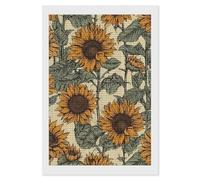 NWTRJ 5D Diamond Painting Kits for Adults Beginner Square 5D DIY Diamond Dots Paintings Full Drill Romantic Sunflowers Diamond Painting Gem Art Kits for Home Wall Decor 8"x12"