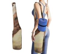 NWTRJ Adorable Horse Yoga Mat Bag Long Tote Yoga Bag with Large Side Pocket Yoga Mat Carrier Fit Most Size Mats