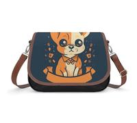 NWTRJ Small Crossbody Bag for Women Shoulder Handbag Lightweight Waterproof Crossbody Travel Purse Puppy Animation Stills Casual Mini Purse with Adjustable Strap
