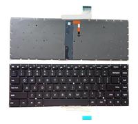 NwugFdk US English Keyboard With Backlit Black Compatible With PRO XMA2009 AD