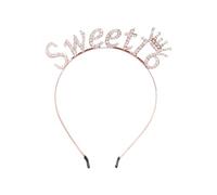 Nwvuop Sweet 16 Headband Rhinestone Tiara, 16th Birthday Gifts for Girls Party Decorations