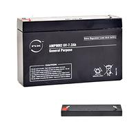 NX, 6V Battery, 6 Volt 7ah battery, 6V 7.2Ah Lead Acid Rechargeable Battery For General purpose, Quad Bikes, Childrens Kids Toy Electric Ride on Car Battery, Motorcyle ride on bike, (6V - 7Ah / 7.2Ah)