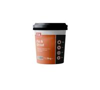 NX Dual Purpose Fix & Grout Ready mixed Brilliant white Wall tile Adhesive & grout 1.5kg