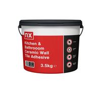 Nx Ready Mixed Kitchen & Bathroom Off White Wall Tile Adhesive, 3.5Kg