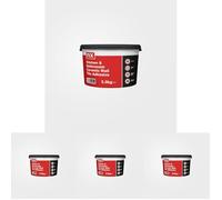 NX Ready mixed Kitchen & Bathroom Off White Wall tile Adhesive 3.5kg (Pack of 4)