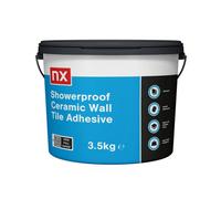Nx Ready Mixed Showerproof Off White Wall Tile Adhesive, 3.5Kg