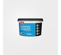 Nx Ready Mixed Showerproof Off White Wall Tile Adhesive, 3.5Kg