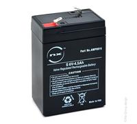 NX - Sealed lead acid battery NX 4.5-6 General Purpose 6V 4.5Ah F4.8