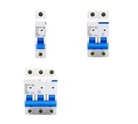 NXB-63 1P 2P 3P 4P 1A 2A 3A 6A 10A 16A 20A 25A 32A 40A 63A Miniature Circuit Breaker House MCB with Indication DZ47 EKFBQBGW(3P,20A)