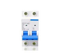 NXB-63 2P AC MCB C Curve 400V 10A 16A 20A 25A 32A 40A 63A Circuit Breaker DZ47 Din Rail CZAOINCU(40A)