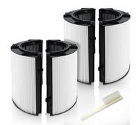 NXBHG 2 Pack HP1 HP2 Filter replacement For Dyson HP1 HP2 HP10 TP07 TP10 TP09 TP06 TP04 TP7A HP07 HP06 HP04 HP09 HP4A HP7A PC2 PC1 DP04 360°combi glass carbon air puri-fier filter